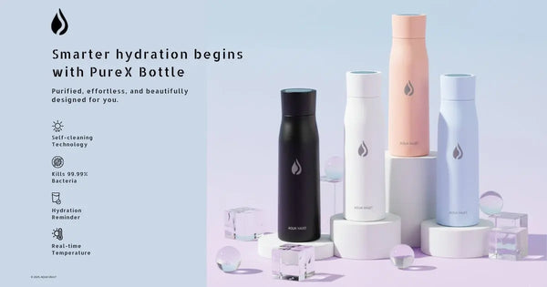 AQUA VAULT PureX Bottle Features 