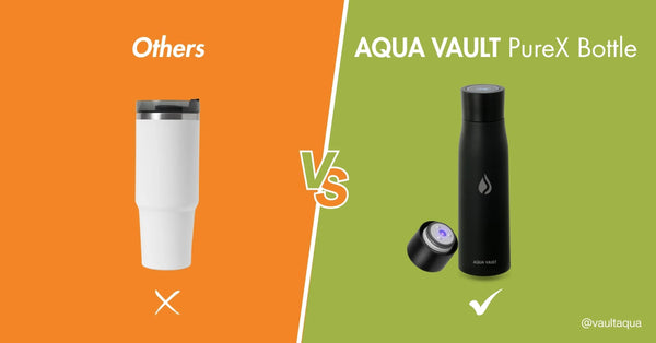 AQUA VAULT PureX vs Other Bottles