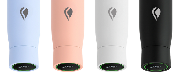 Four AQUA VAULT PureX Bottle in different colors.