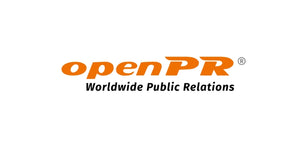 openPR logo for worldwide public relations on a white background